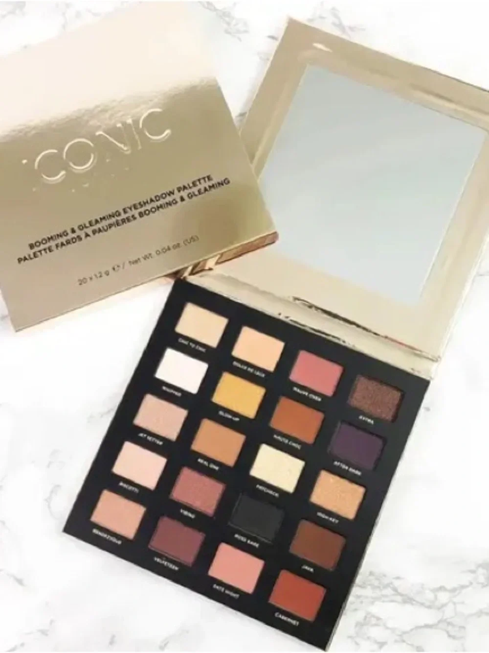ICONIC London, Booming and Gleaming eyeshadow palette